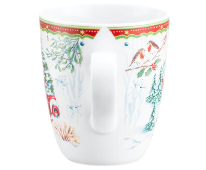 Кружка "Машина с рождественской елкой" 0,4 л Christmas Mugs Seltmann Weiden