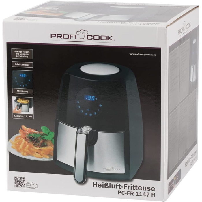 Фритюрница 2,5 л PC-FR 1147 H ProfiCook