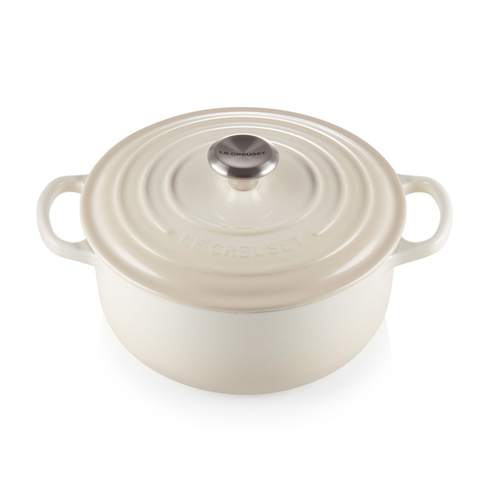 Кастрюля/жаровня 20 см Meringue Le Creuset