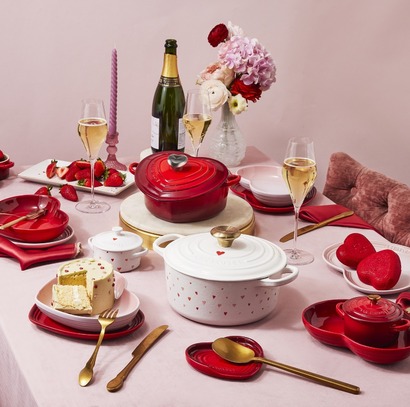 Тарелка 23 см Meringue Heart Le Creuset