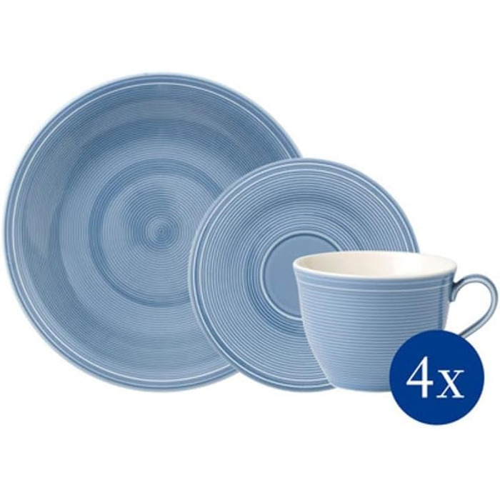 Кофейный сервиз Villeroy & Boch COLOR LOOP HORIZON Like 12 предметов на 4 персоны  