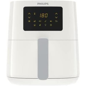 Компактная цифровая фритюрница Philips Essentiale HD9252/00, Безмасляная фритюрница, 0,8 кг, Rapid Air Technology, 7 предварительнх заправок, Белая