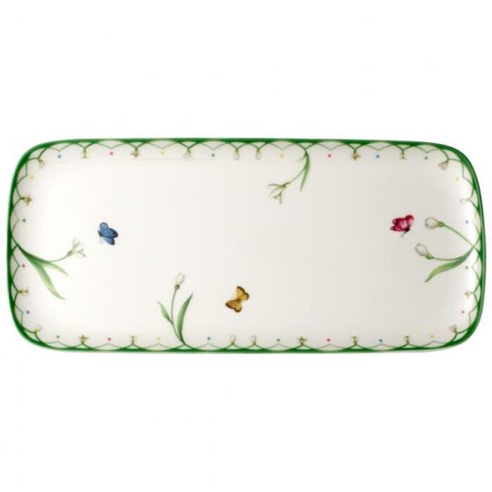 Прямоугольное блюдо для торта 35х16 см Colourful Spring Villeroy & Boch