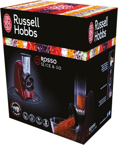 Миксер с 3 насадками, 200 Вт, контейнер 500 мл Russell Hobbs Desire Slice & Go 