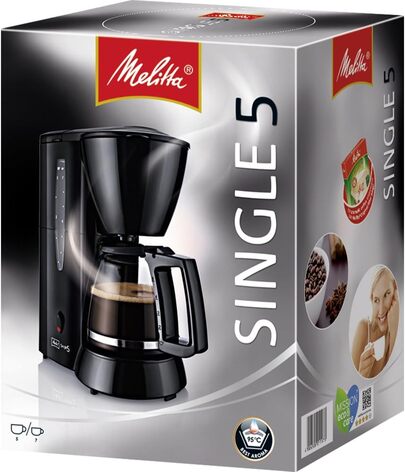 Кофеварка 650 мл, черная Melitta