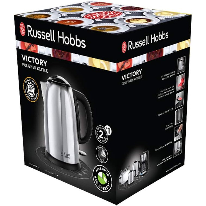 Чайник 1,7 л, 2400 Вт Russell Hobbs Victory 