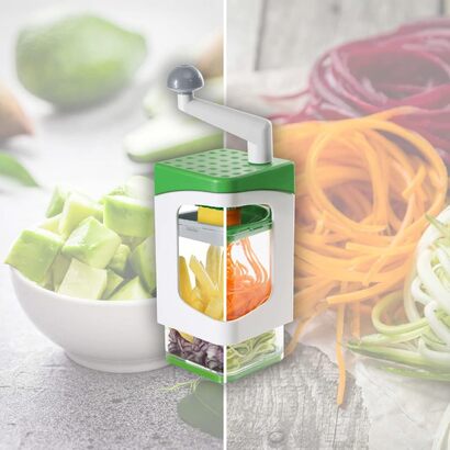 Спиральная овощерезка 13 предметов Nicer Dicer Genius