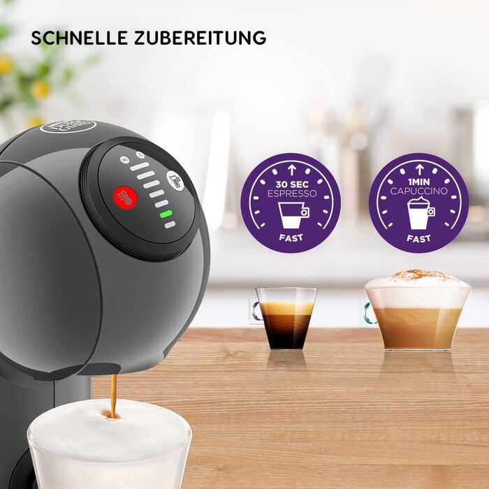 Капсульная кофемашина 0.8 л 1500 Вт Nescafé Dolce Gusto Genio S KP240B Krups