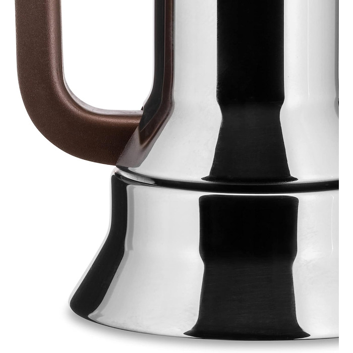 Кофе-машина для эспрессо 300 мл металлик 9090 Alessi