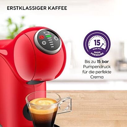 Капсульная кофемашина 0.8 л 1500 Вт, красная NESCAFÉ Dolce Gusto Genio S Plus KP3405 Krups