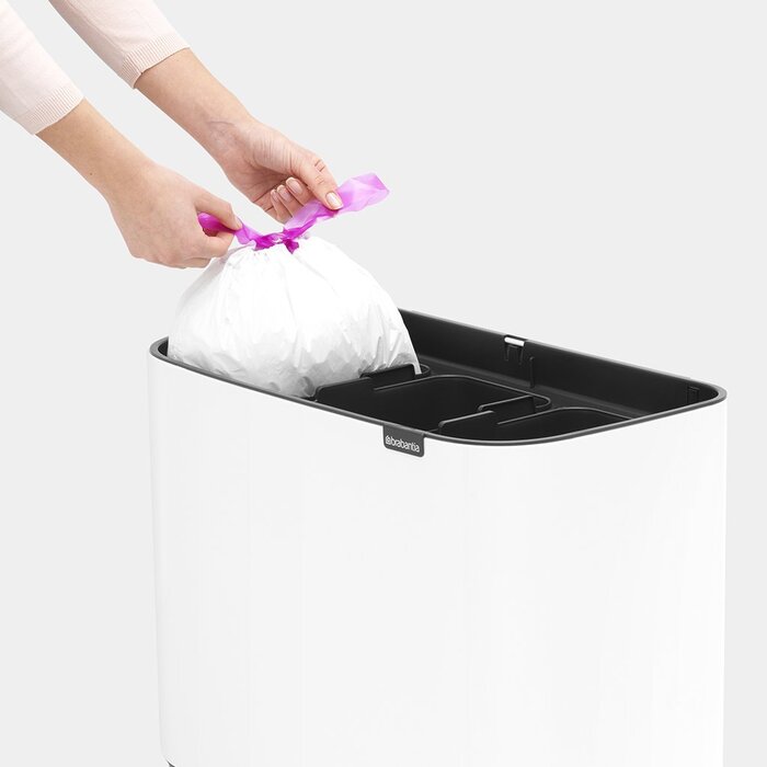 Мусорный бак 3х11 л белый Bo Touch Bin Brabantia