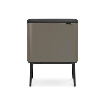 Мусорный бак 11+23 л платиновый Bo Touch Bin Brabantia