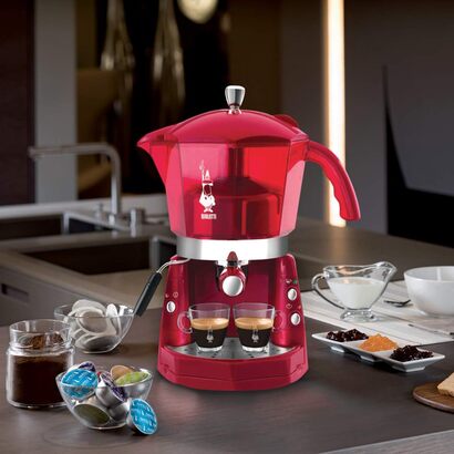 Кофеварка на 2 чашки 1050 Вт Mokona Bialetti