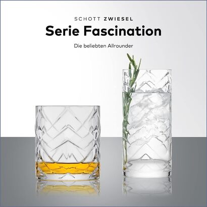 Набор из 6 стаканов для виски 343 мл Schott Zwiesel Whisky Glass Fascination