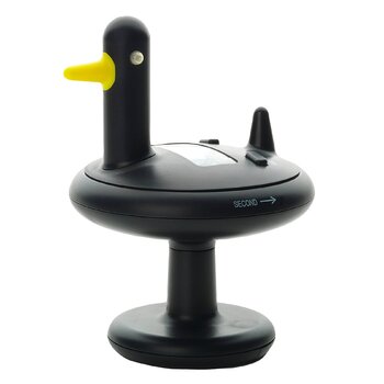 Кухонный таймер 14х10х10 см черный Duck Alessi