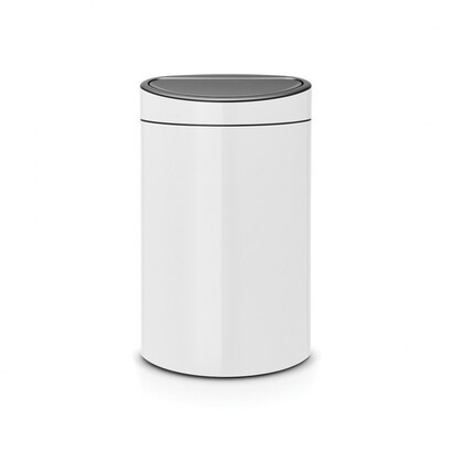 Мусорный бак 40 л белый Touch Bin Brabantia