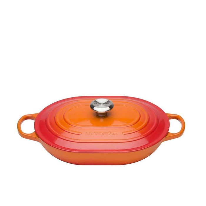 Жаровня 31 см овальная Oblong Flame Le Creuset