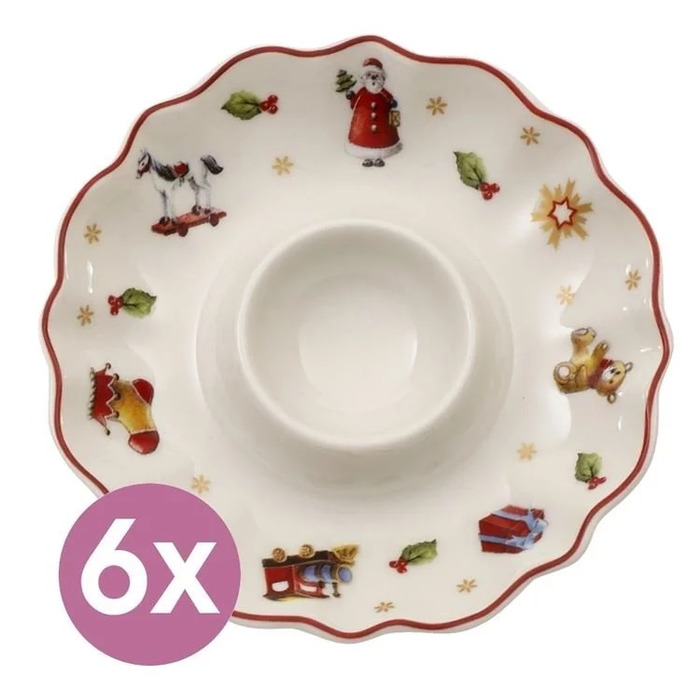 Набор из 6 подставок для яиц 11 см Toy's Delight Villeroy & Boch