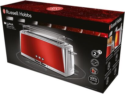 Тостер с 6-ю уровнями поджаривания 1420 Вт и чайник 1,7 л, 2400 Вт Russell Hobbs Luna Colours+