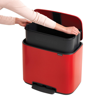 Мусорный бак с педалью, 36 л красный Pedal Bin Bo Brabantia