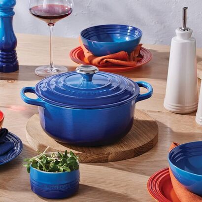 Кастрюля чугунная 1,8 л Azure Le Creuset