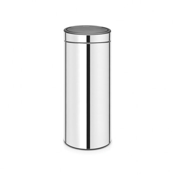 Мусорный бак 30 л глянцевая сталь Touch Bin Brabantia