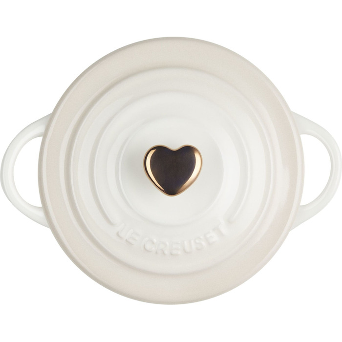 Кокотница 10 см/0,25 л Meringue Heart Le Creuset