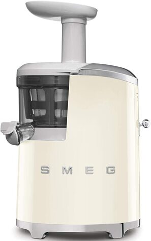 Соковыжималка Smeg SJF01CREU / 150 Вт / 1 л / пластик / белый