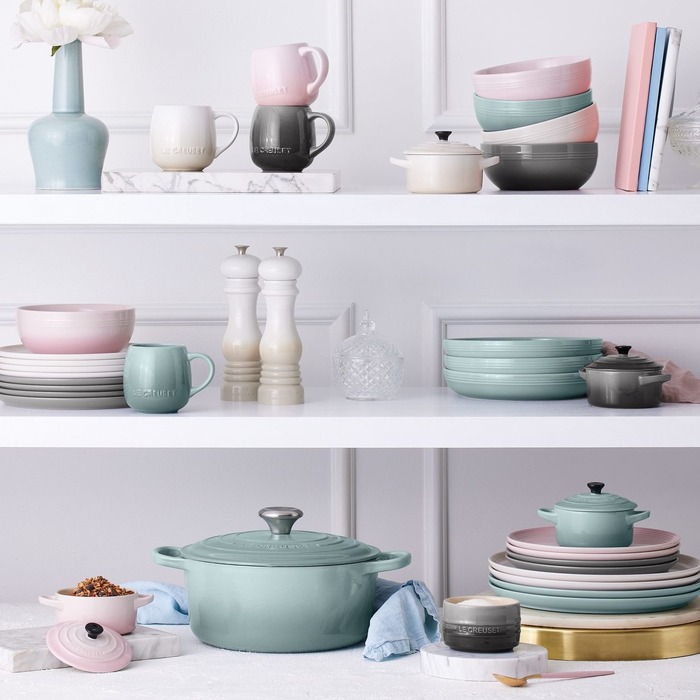 Тарелка для завтрака 22 см Meringue Coupe Le Creuset