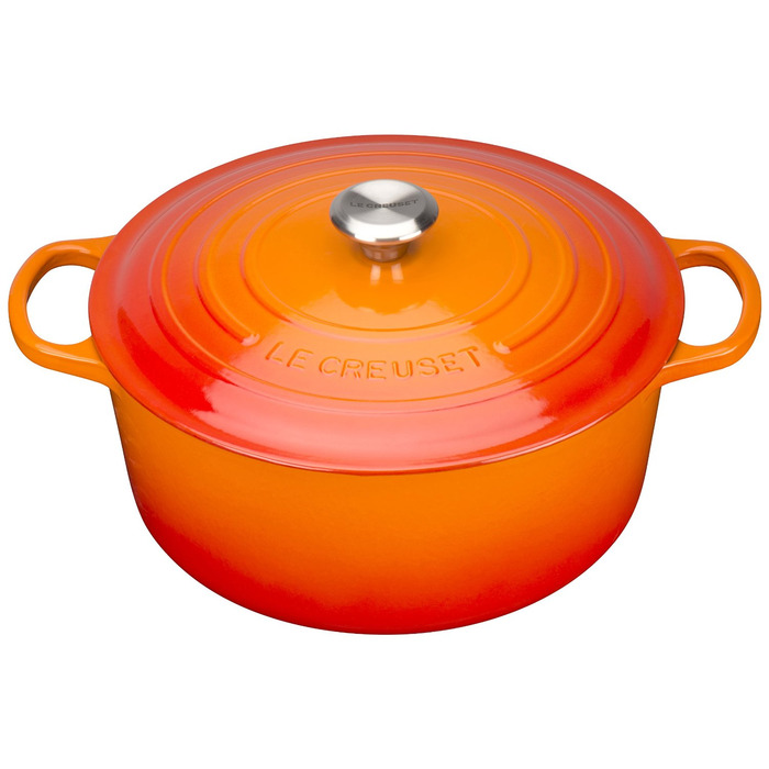 Кастрюля / жаровня 30 см, оранжевый Le Creuset