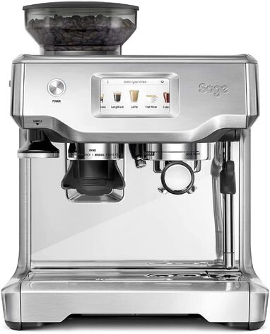 Профессиональная кофемашина с кофемолкой 2 л 1680 Вт, матовая сталь Barista Touch SES880 Sage