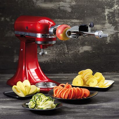 Спиральный резак 4 в 1, серебристый KitchenAid