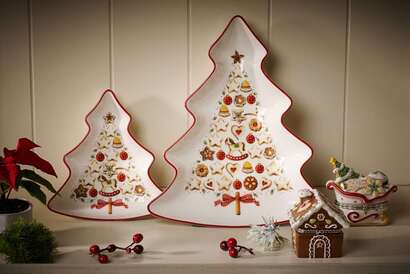 Блюдо в форме елки, маленькое 17 см Winter Bakery Delight Villeroy & Boch