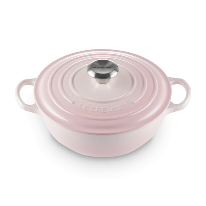 Казан со стальной ручкой 3,1 л розовый Shell Pink Le Creuset