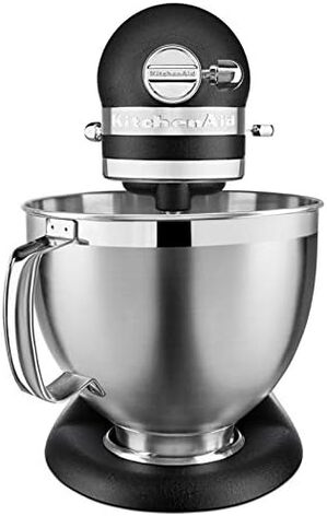 Кухонный комбайн 4.8 л, 300 Вт, 10 скоростей, черный Artisan 5KSM185PS KitchenAid