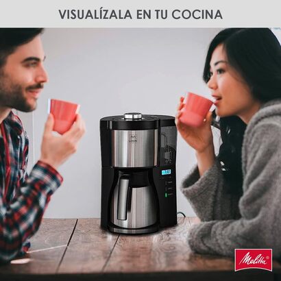 Фильтр-кофеварка 1.25 л, черная Melitta