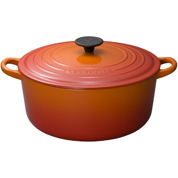 Кастрюля / жаровня 30 см, вулканический Le Creuset 