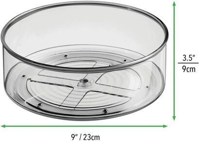 Набор подставок для специй 4 предмета mDesign Lazy Susan