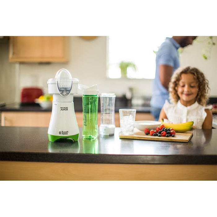 Блендер для смузи з 2-мя бутылками Russell Hobbs Mix&Go Juice Explore