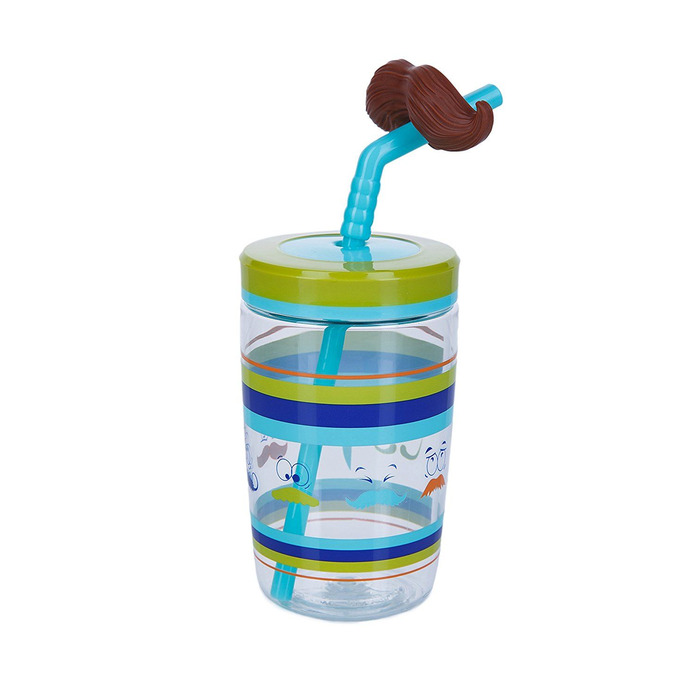 Стакан детский с трубочкой 0,47 л Funny Straw Contigo