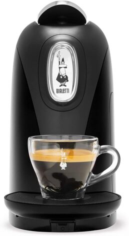 Кофеварка капсульная на 1 чашку с набором капсул 32 шт. Mignon Compact Bialetti