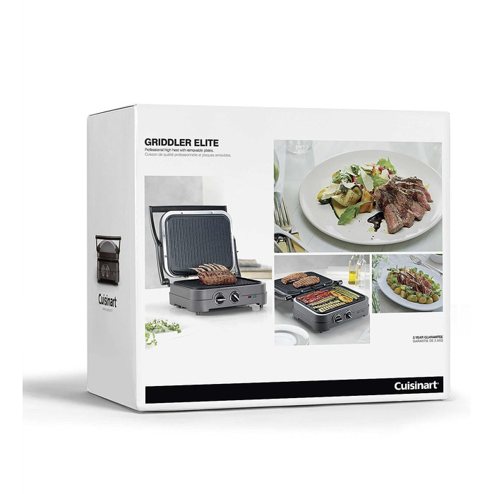 Гриль контактный Cuisinart Griddle&Grill 