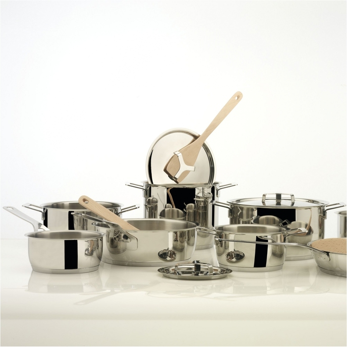 Крышка 24 см металлик Pots & Pans Alessi