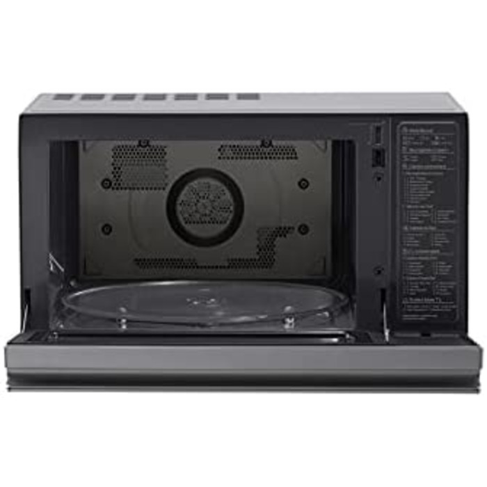 Гибридная конвекционная духовка LG Electronics NeoChef MJ 3965 ACS / 4-в-1 пароварка, гриль, духовка, микроволновая печь, серебро