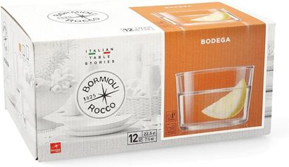 Набор стаканов 200 мл, 12 предметов Bodega Bormioli Rocco