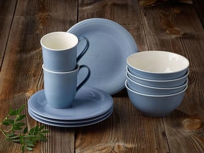 Тарелка для завтрака 21,5 см, синяя Color Loop Villeroy & Boch