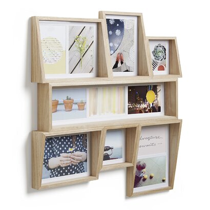 Фоторамка 58,4x6,4x54 см дерево Edge Multi Desk Photo Display Umbra