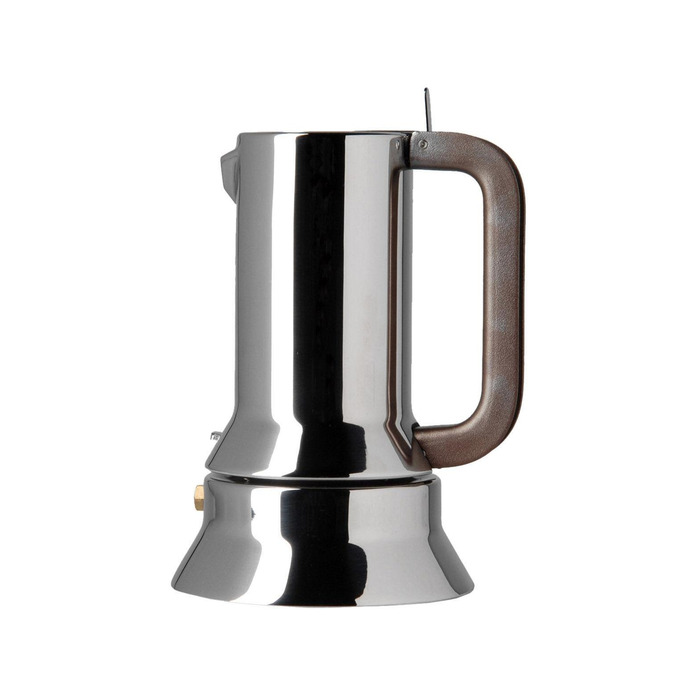 Кофе-машина для эспрессо 300 мл металлик 9090 Alessi