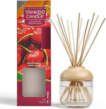 Тростниковый аромадиффузор 120 мл, чёрная вишня Yankee Candle