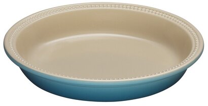 Блюдо круглое 24 см, голубое Le Creuset